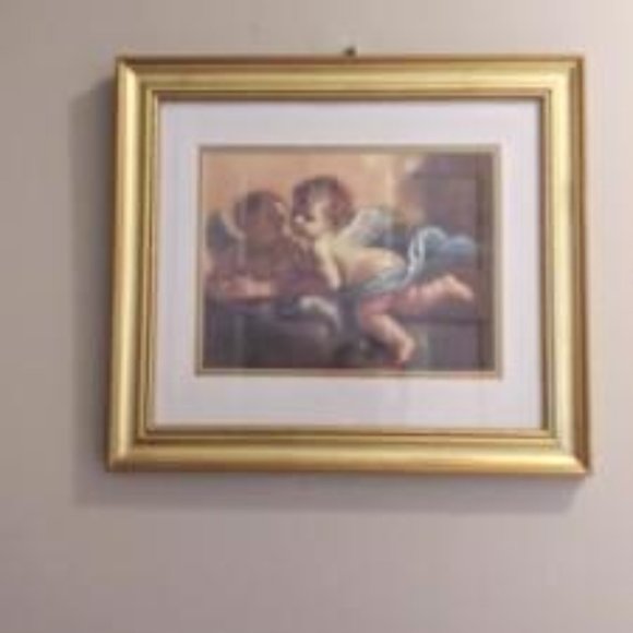 Classic Baby Angels Framed Print - Picture 2 of 4
